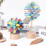 Wooden Lollipop Stress Relief Toy