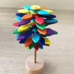 Wooden Lollipop Stress Relief Toy - Image 2