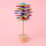 Wooden Lollipop Stress Relief Toy - Image 5