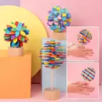 Wooden Lollipop Stress Relief Toy - Image 14