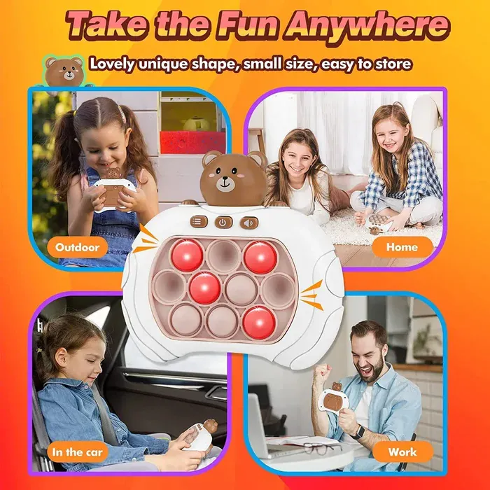 Popping Game Toy Material