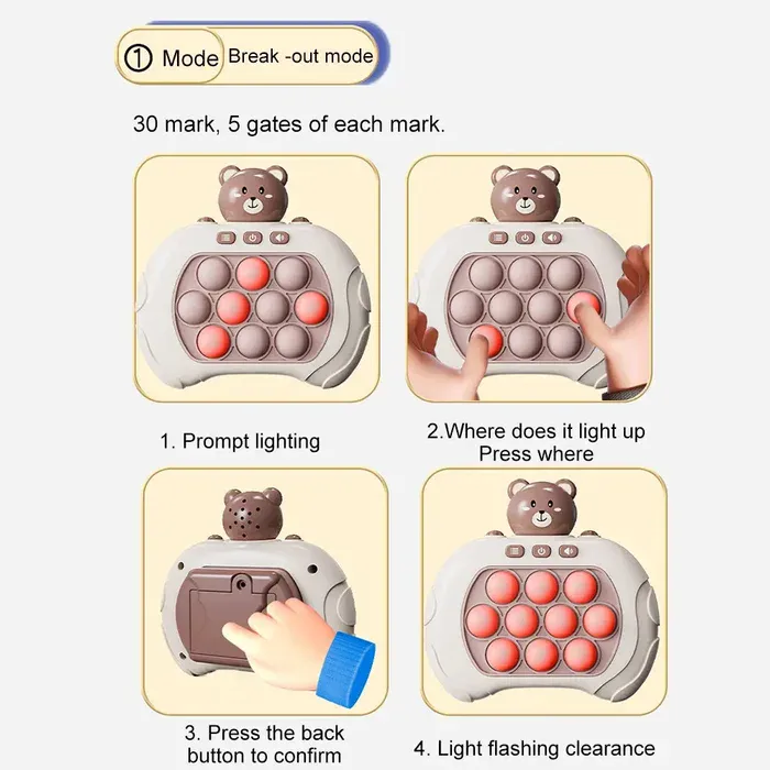 Popping Game Toy Modes