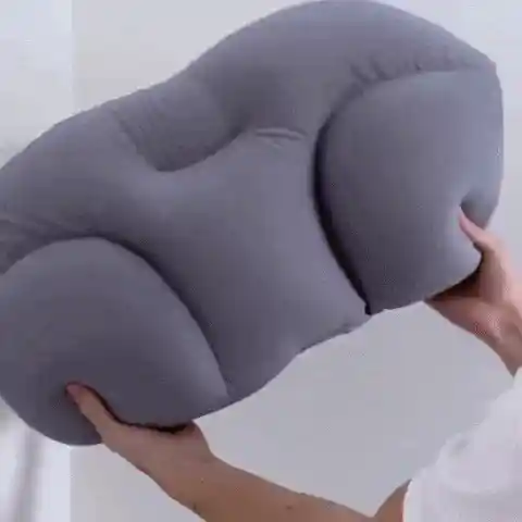 Pillow in use