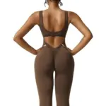 Sleeveless Flare Jumpsuits - Image 5