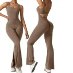 Sleeveless Flare Jumpsuits - Image 8