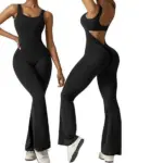 Sleeveless Flare Jumpsuits - Image 9