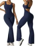 Sleeveless Flare Jumpsuits - Image 10