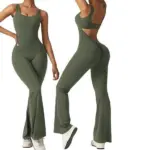Sleeveless Flare Jumpsuits - Image 12
