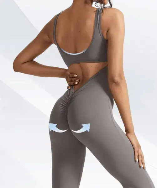 Stretch Fabric Jumpsuit