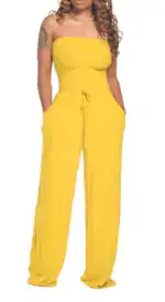 Newest Strapless Waist Jumpsuit - Image 10