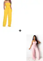 Newest Strapless Waist Jumpsuit - Image 14