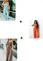 Newest Strapless Waist Jumpsuit - Image 15