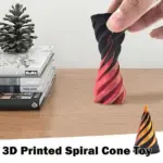 Twisted Cone Stress Relief Fidget Toy - Image 2