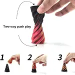 Twisted Cone Stress Relief Fidget Toy - Image 6