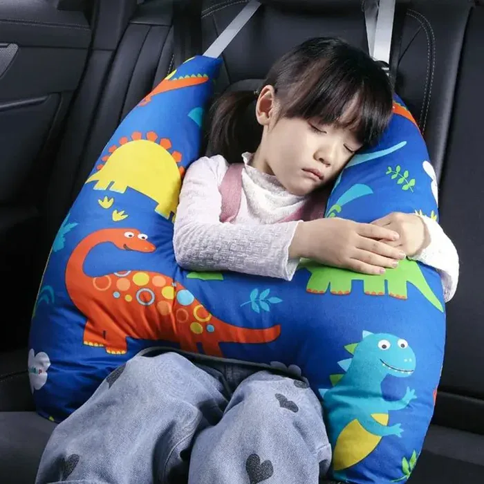 Child using pillow