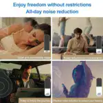 Ultra-thin mini in-ear sleep earphones
