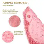 Shower Foot & Back Scrubber, Massage Pad-Perfect Gift for Family