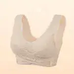 Comfy Corset Bra Front Cross Side Buckle Lace Bras