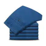 Men's High Waist Straight Fit Stretch Jeans