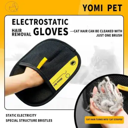Electrostatic Grooming Gloves
