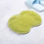 Silicone Exfoliating Shower Massage Scraper Non-Slip Bath Scrub Pad Foot Wash Brush Bathroom Tool Mat Rub Back Sucker Brushes