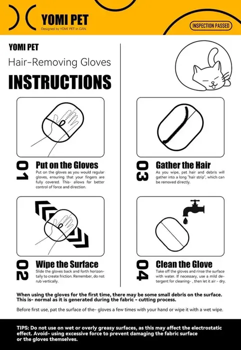 Pet grooming accessories
